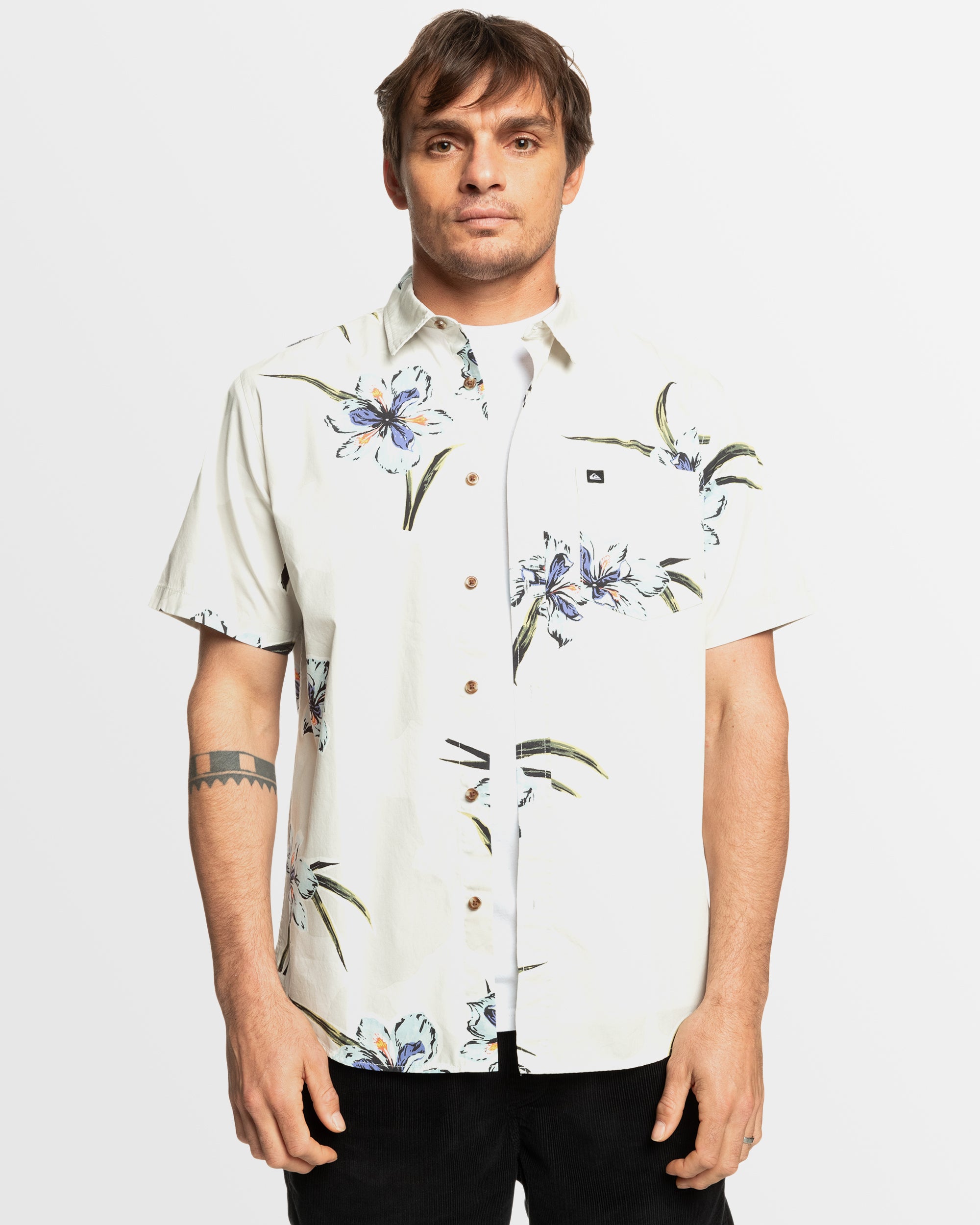 QUIKSILVER Mens Apero Stretch Classic Shirt