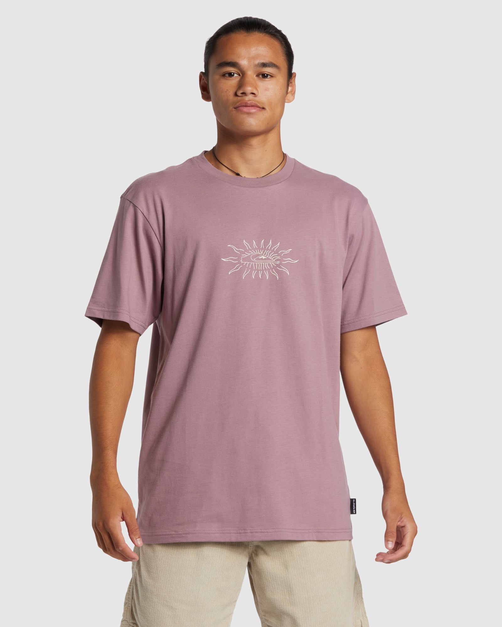 QUIKSILVER Mens Sun Flare Short Sleeve T-Shirt