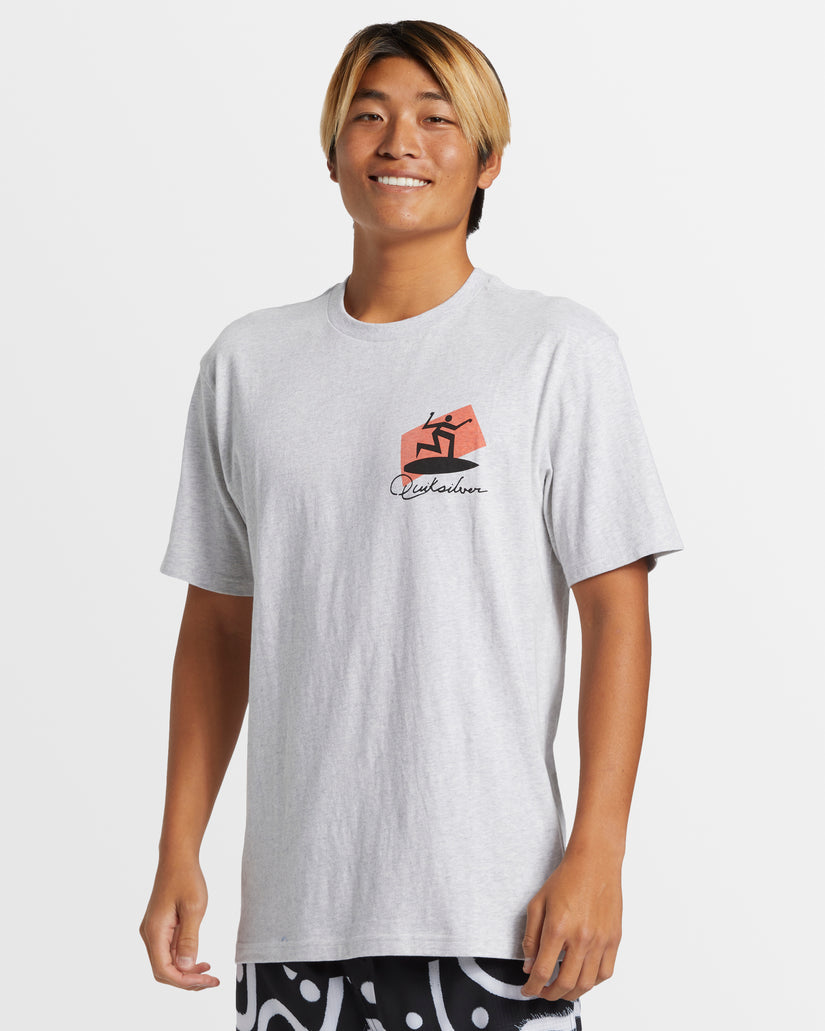 Mens Quik Surfer Short Sleeve T-Shirt