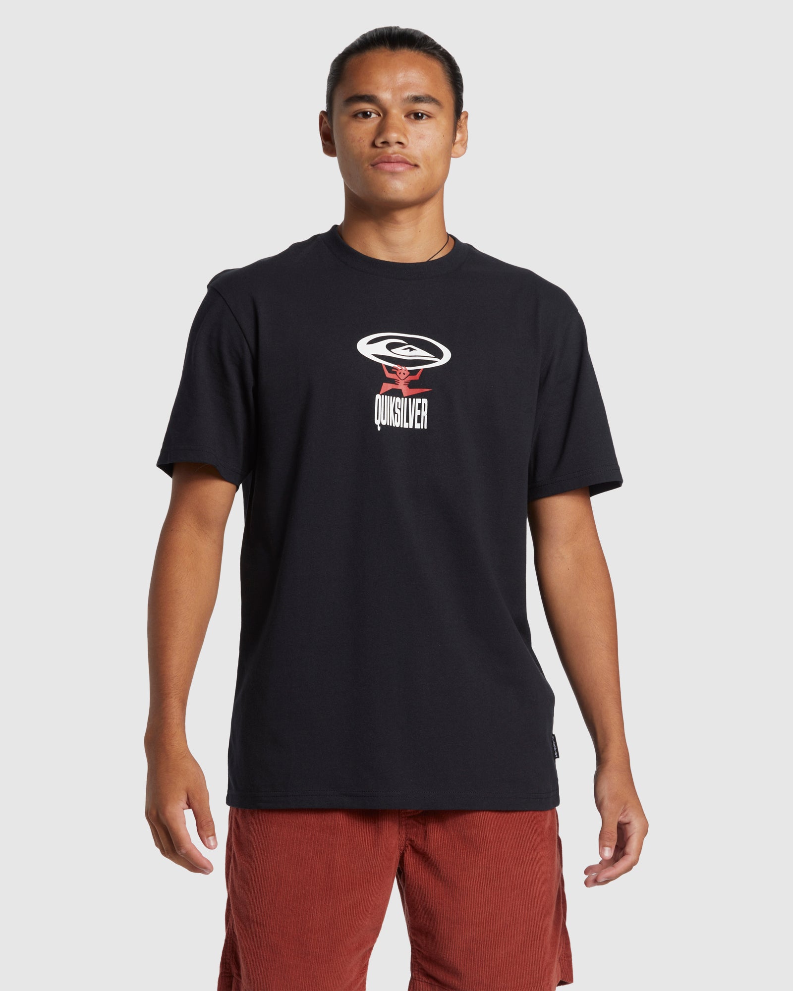 QUIKSILVER Mens Stand Strong Short Sleeve T-Shirt