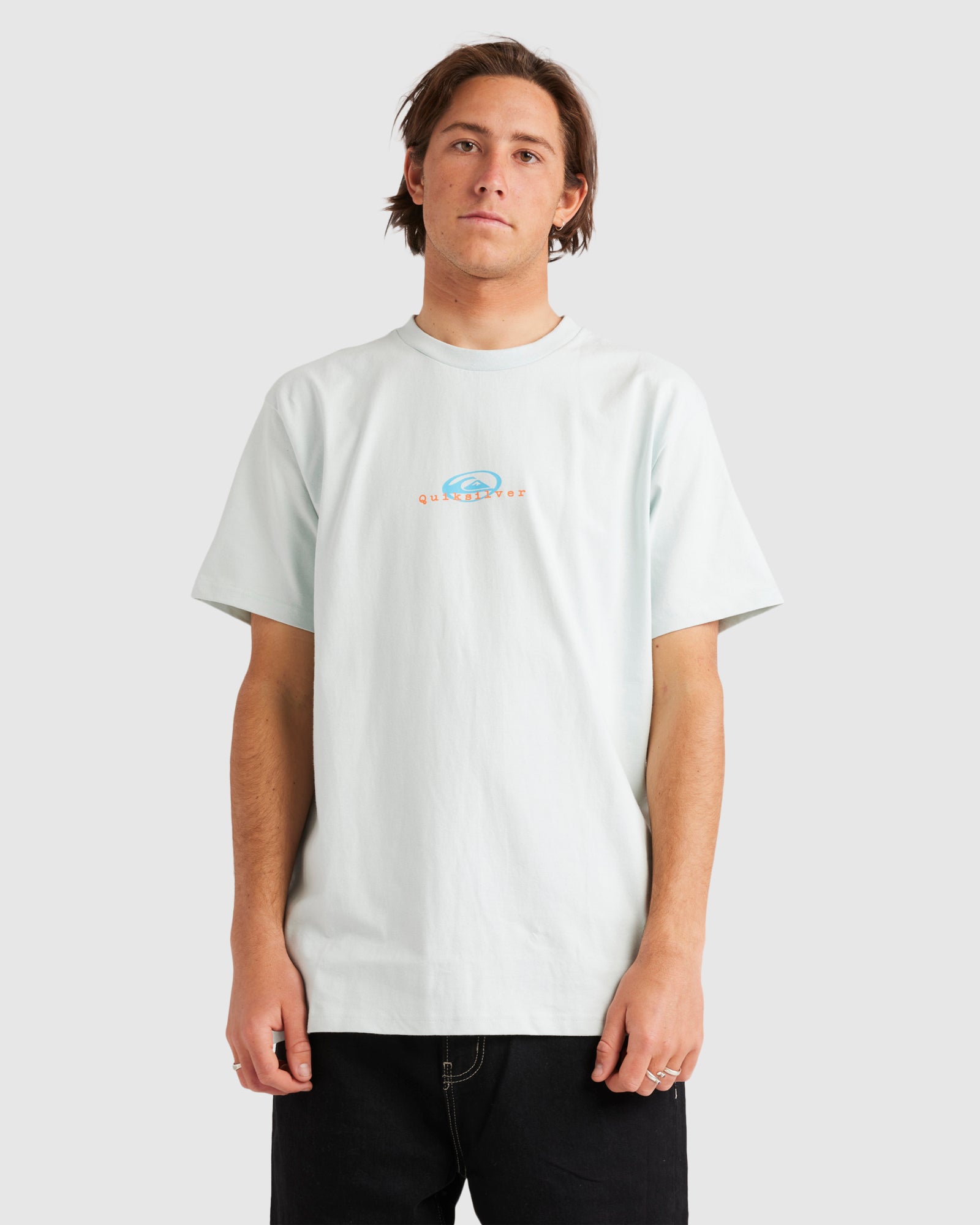 QUIKSILVER Mens Thermal Logo Short Sleeve T-Shirt