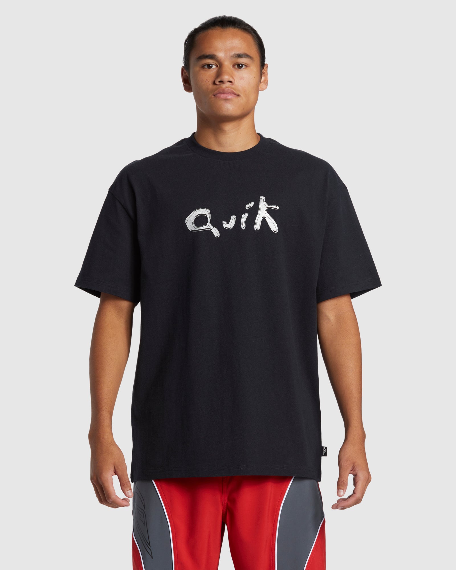 QUIKSILVER Mens Quik Liquid Short Sleeve T-Shirt