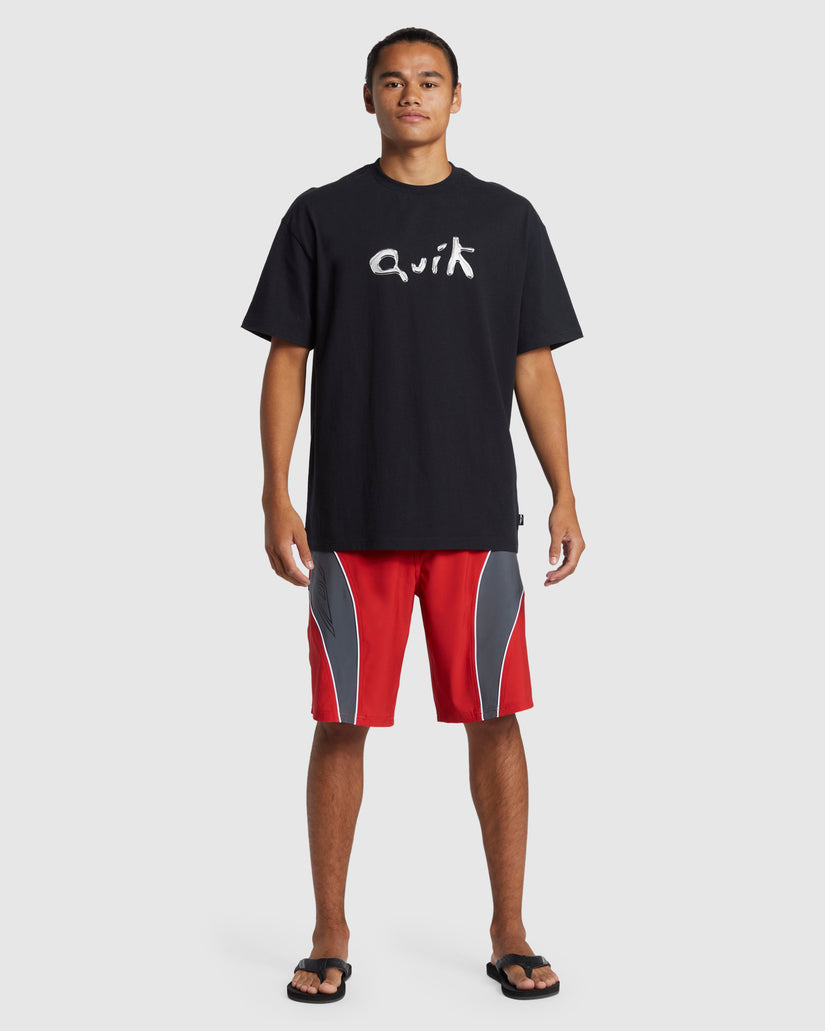 Mens Quik Liquid Short Sleeve T-Shirt