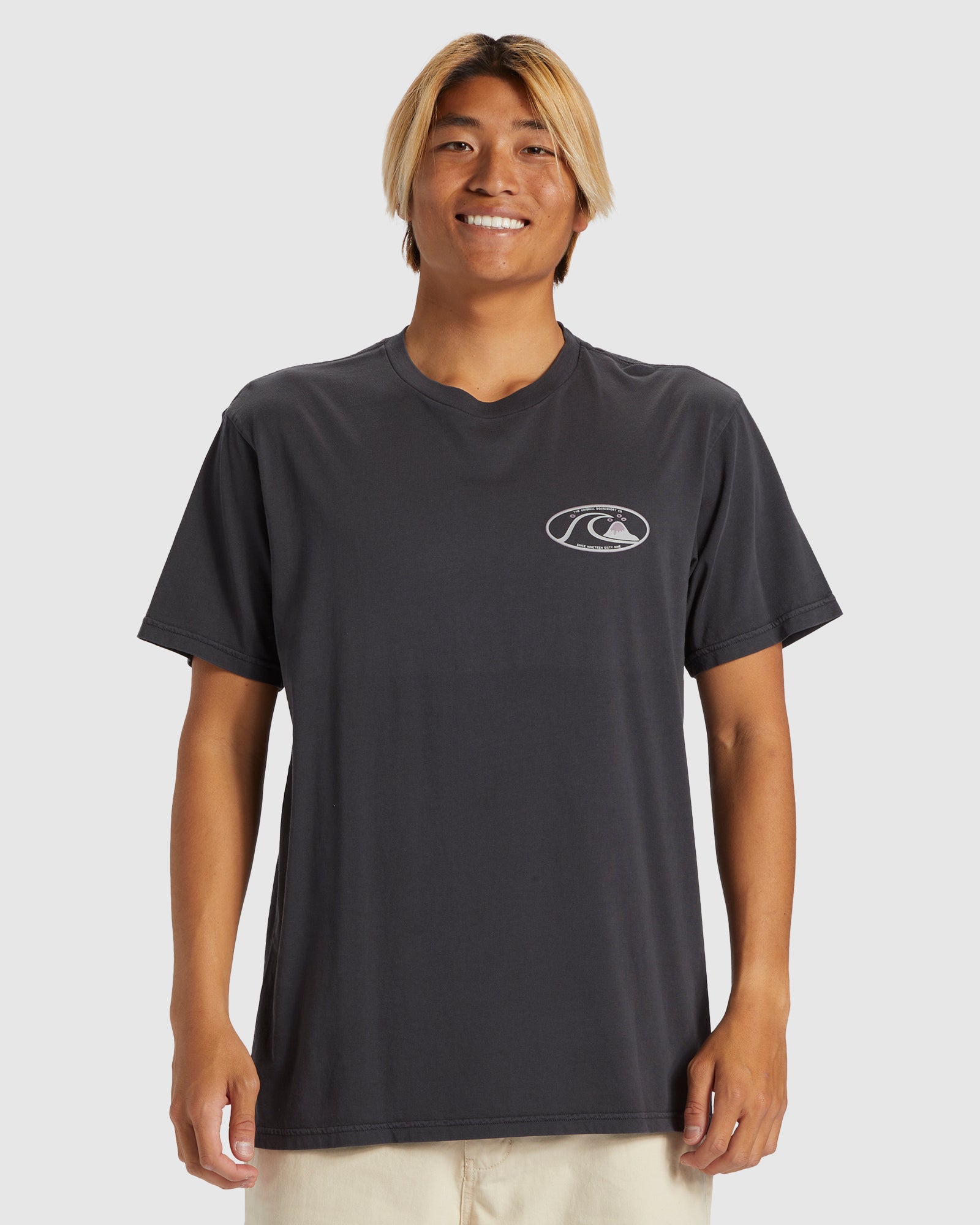 QUIKSILVER Mens Bubble Oval Short Sleeve T-Shirt