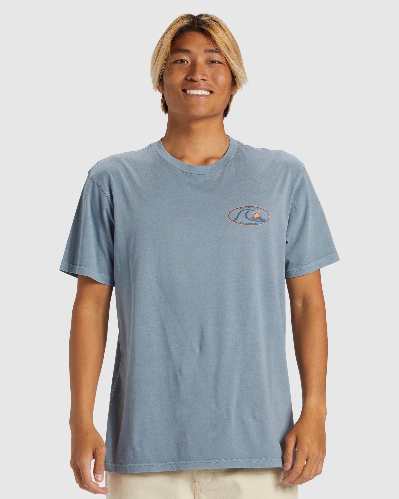 QUIKSILVER Mens Bubble Oval Short Sleeve T-Shirt