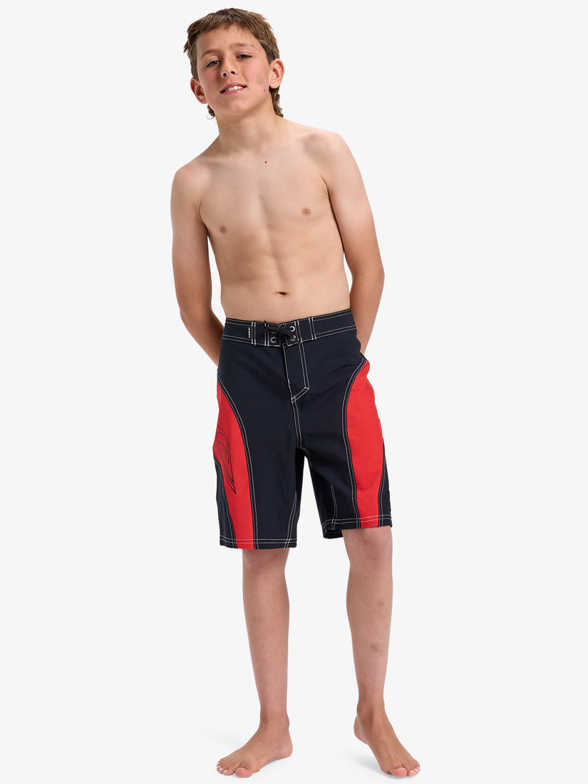 Boys 8-16 Mercury Slash 17" Boardshorts