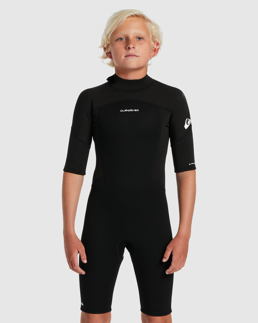 Boys 8-16 2/2mm Everyday Sessions Short Sleeve Back Zip Springsuit