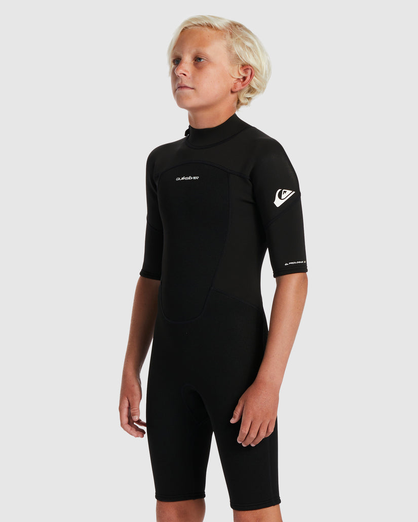 Boys 8-16 2/2mm Everyday Sessions Short Sleeve Back Zip Springsuit