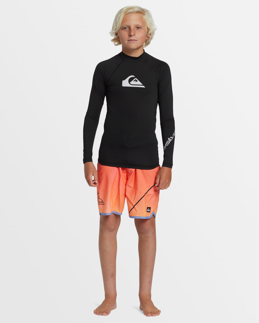 Boys 8-16 All Time Long Sleeve UPF 50 Rash Vest