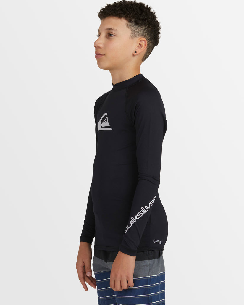 Boys 8-16 All Time Long Sleeve UPF 50 Rash Vest