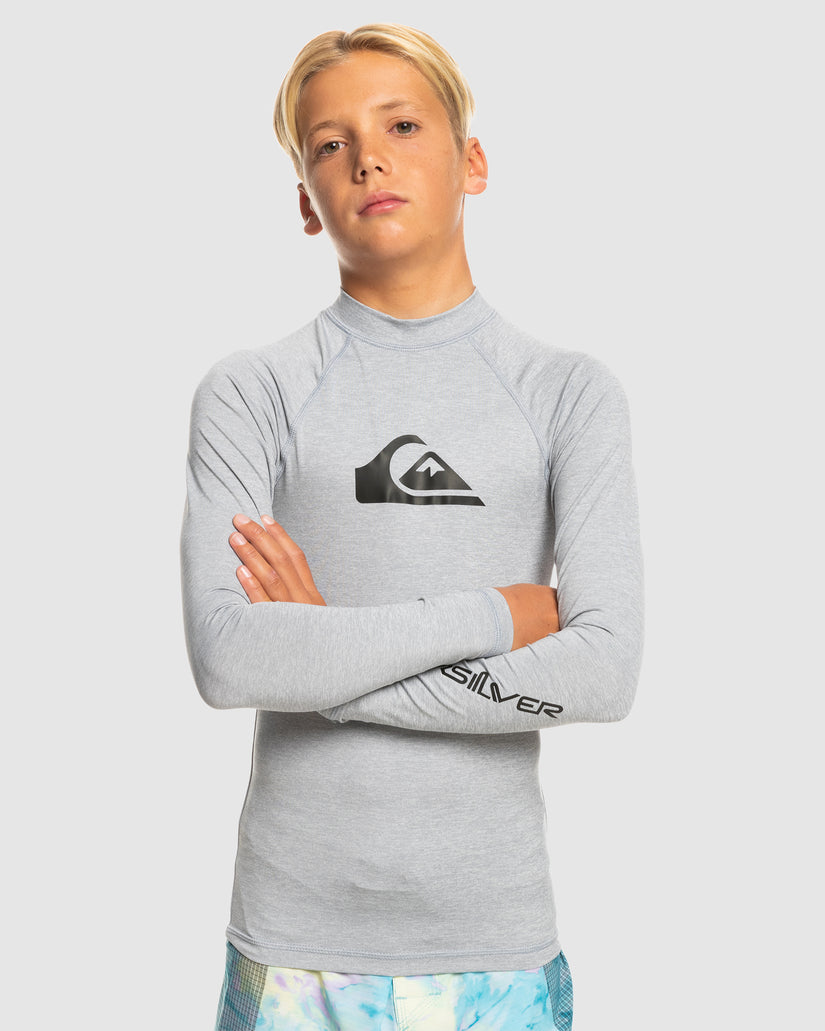 Boys 8-16 All Time Long Sleeve UPF 50 Rash Vest