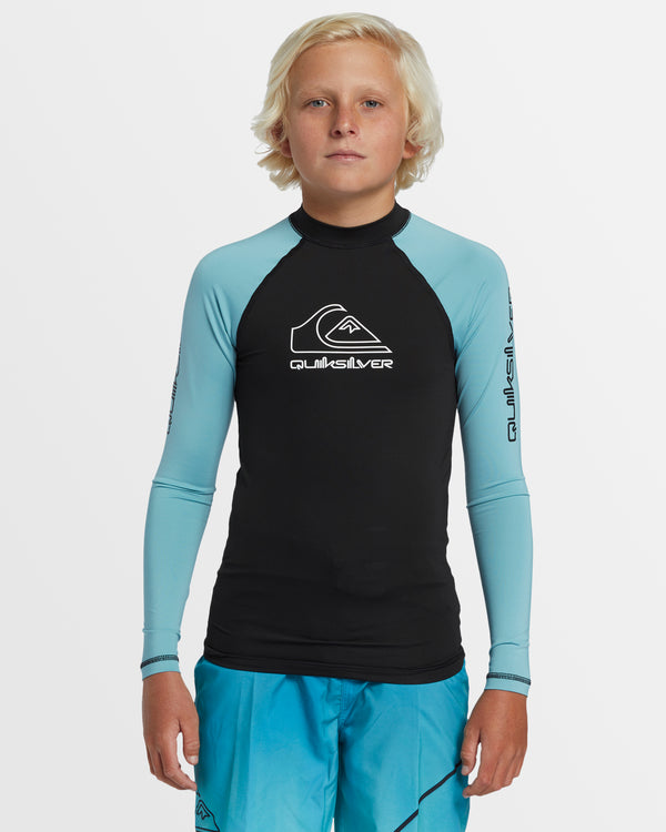 Boys 8-16 On Tour Long Sleeve UPF 50 Rash Vest