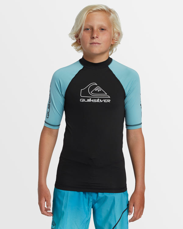 Boys 8-16 On Tour Short Sleeve Rash Vest