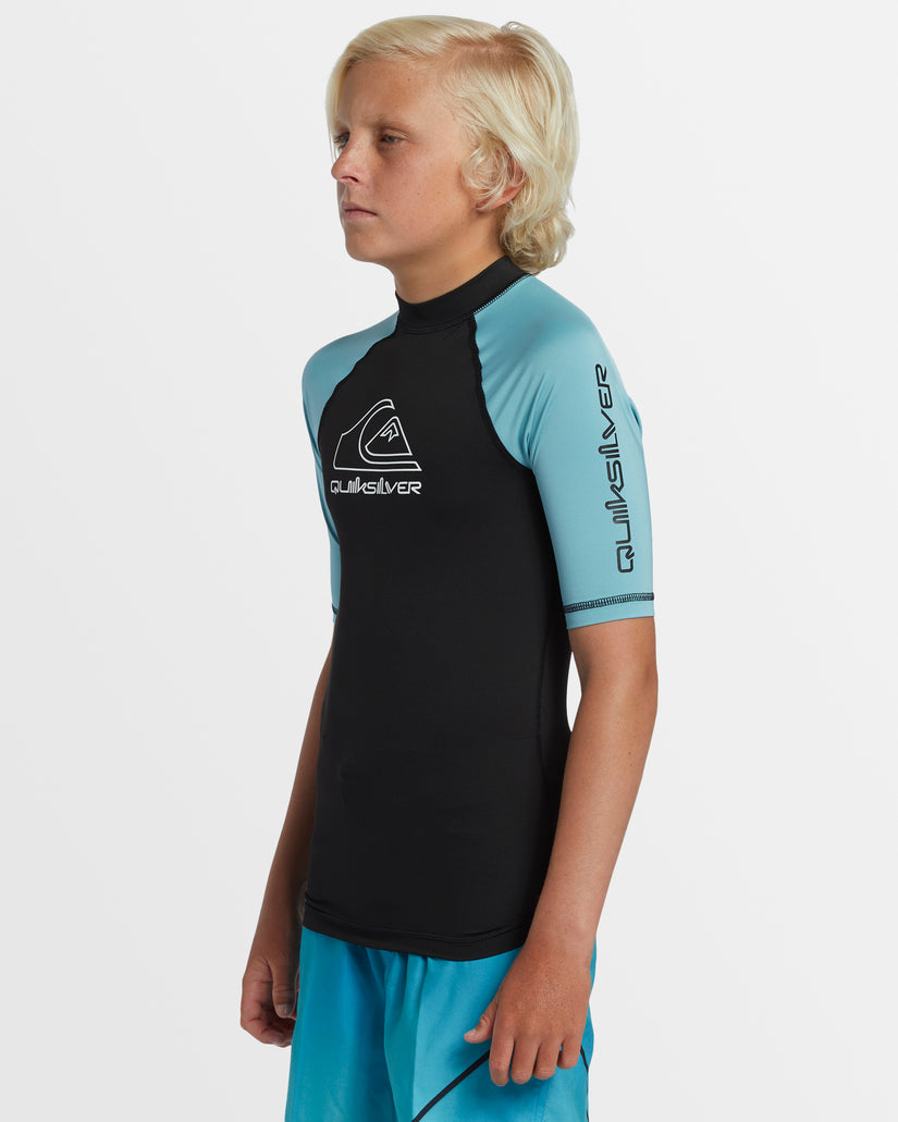 Boys 8-16 On Tour Short Sleeve Rash Vest