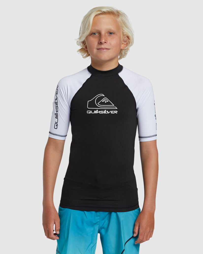 Boys 8-16 On Tour Short Sleeve Rash Vest