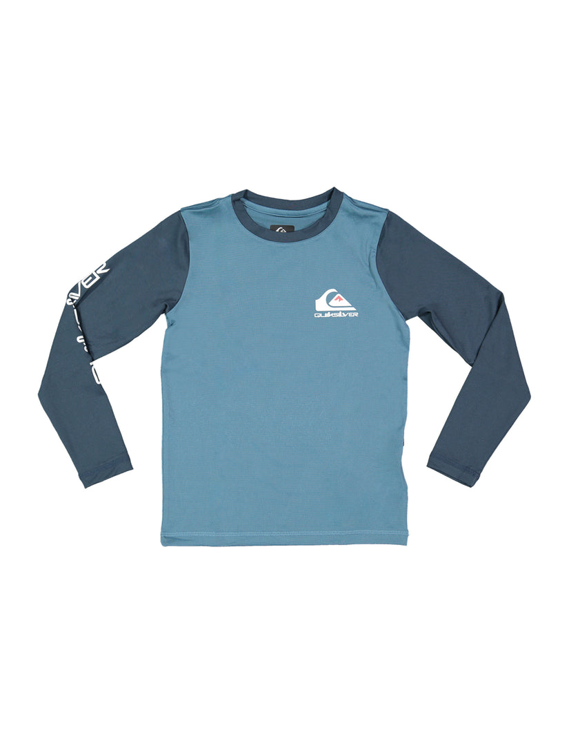 Boys 2-7 Heats Omni Long Sleeve UPF 50 Rash Vest