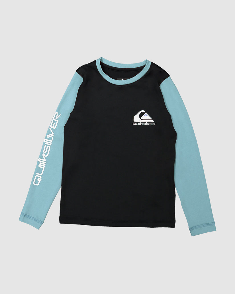 Boys 2-7 Heats Omni Long Sleeve UPF 50 Rash Vest