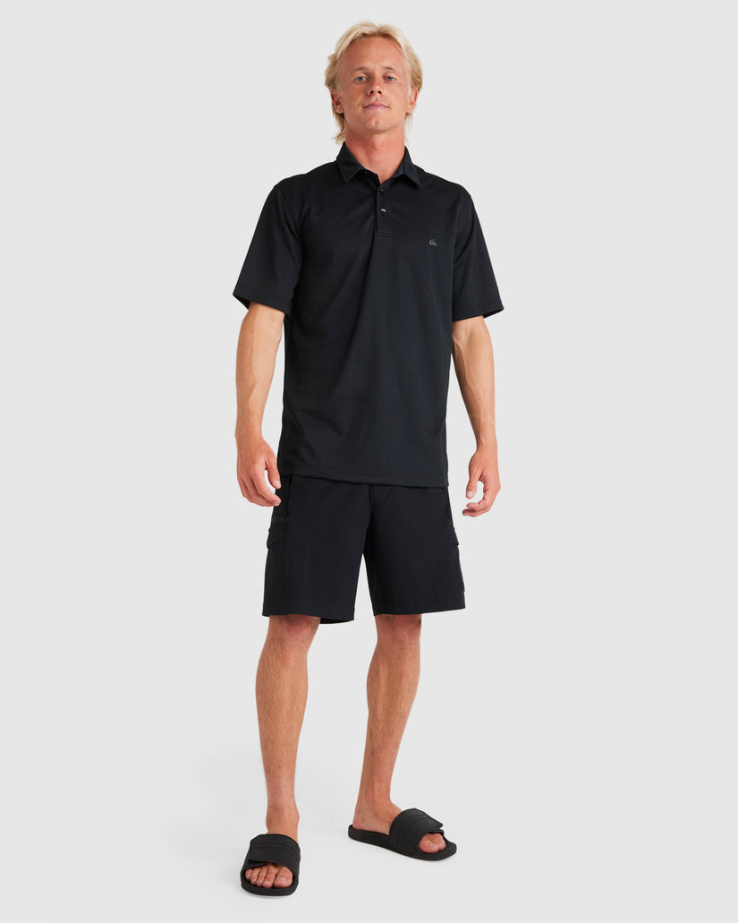 Mens Waterman Water Short Sleeve Polo Shirt