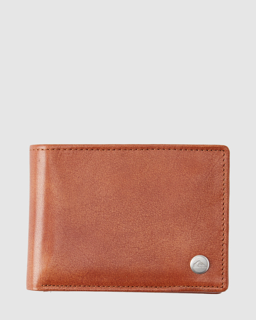 Mens Mac Tri-Fold Leather Wallet