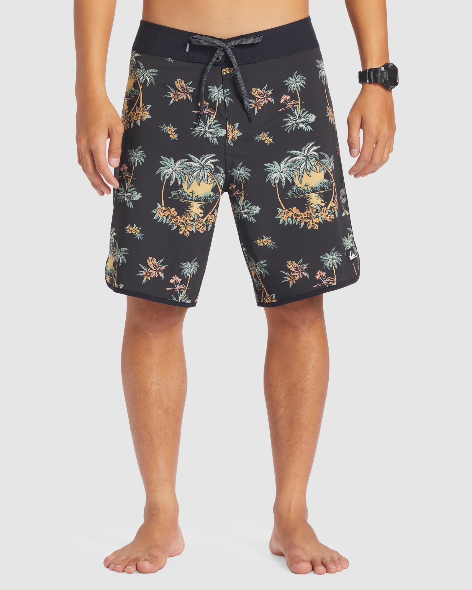 QUIKSILVER Mens Surfsilk Scallop 19" Boardshorts