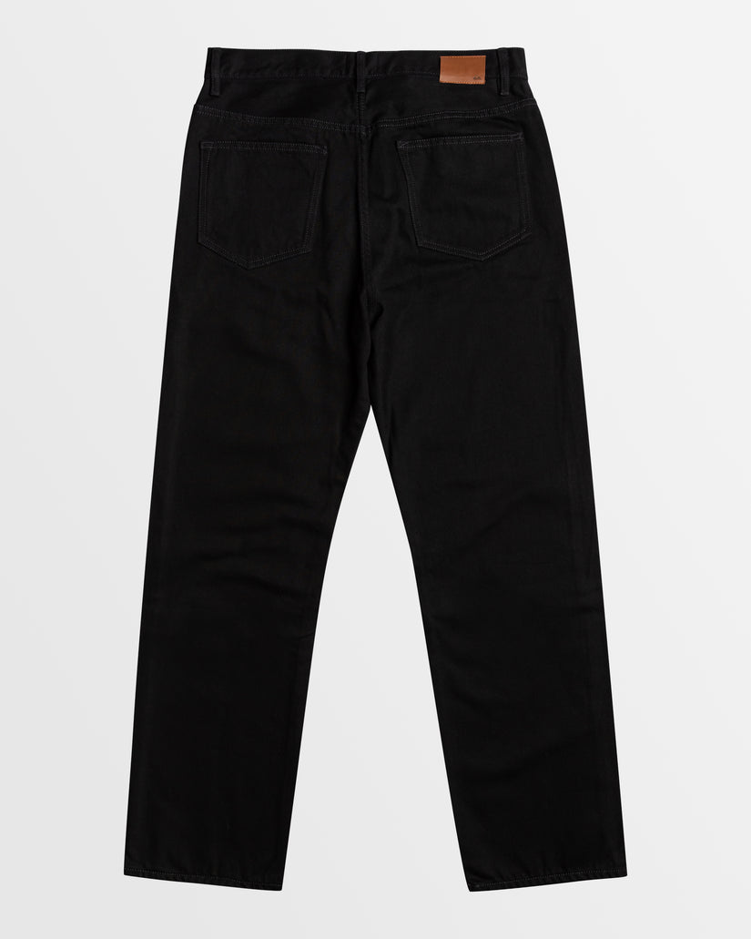 Mens Baggy Black Black Jeans