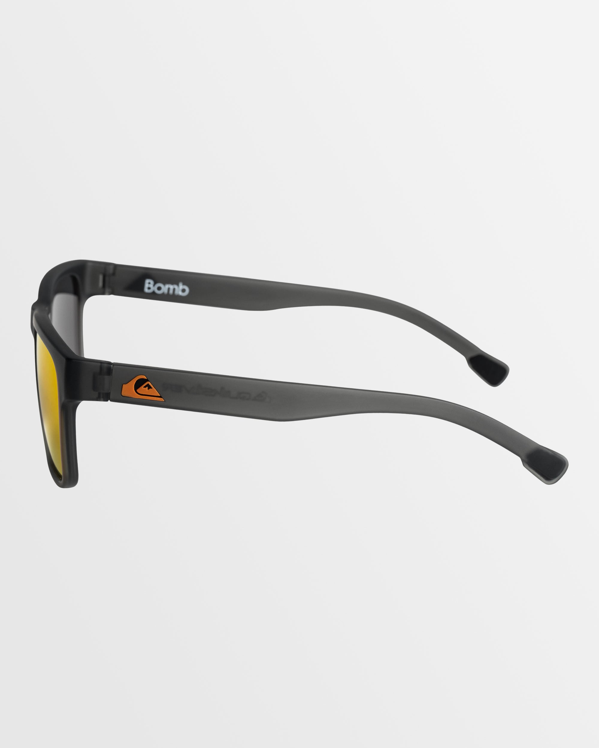 Mens Bomb Sunglasses GREY ML ORANGE Quiksilver