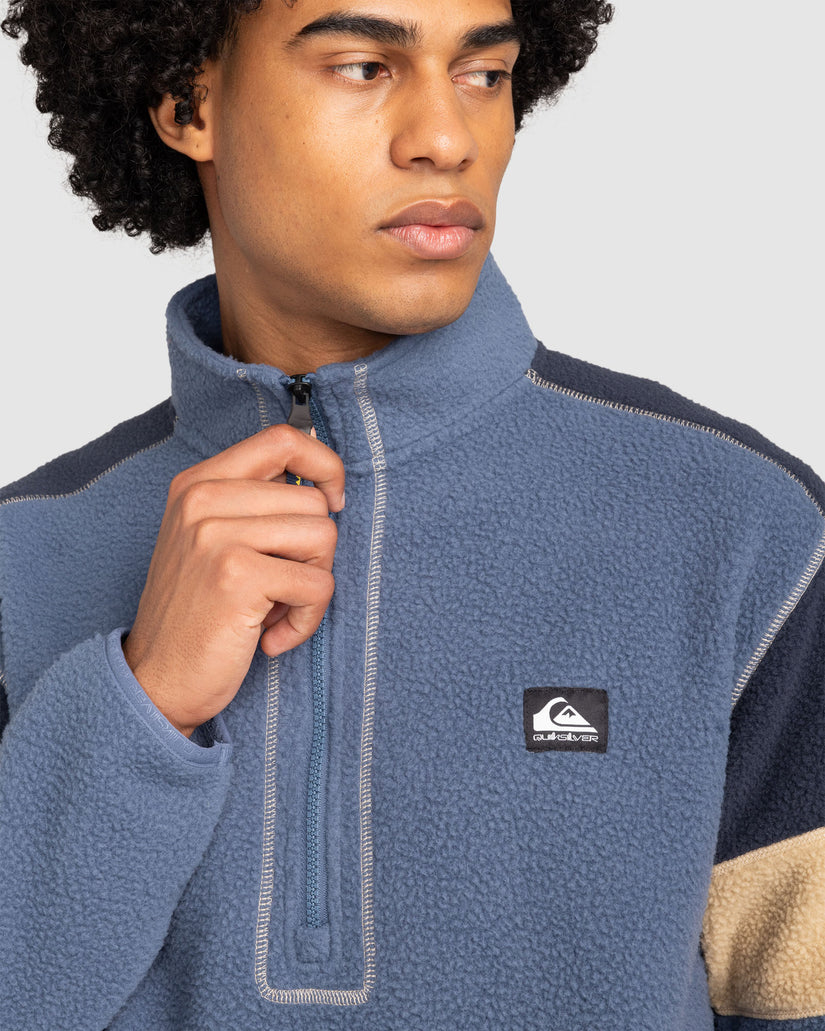 Mens Clean Coast Half Zip Sweatshirt