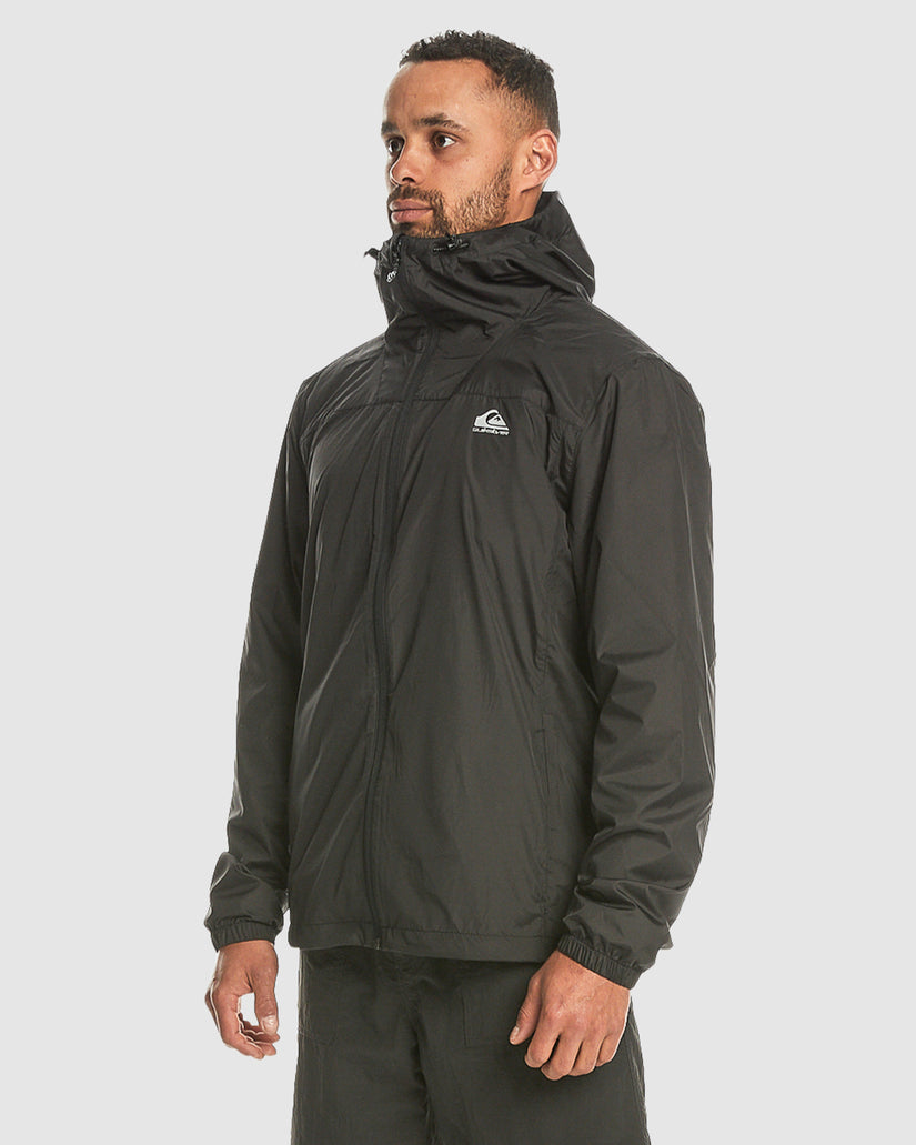 Mens Overcast Hooded Windbreaker Jacket