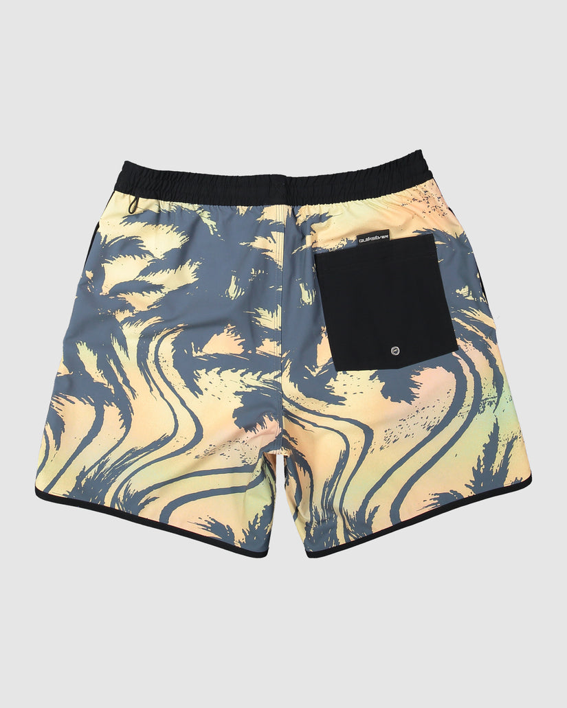 Mens Surfsilk Scallop Volley 17" Swim Shorts