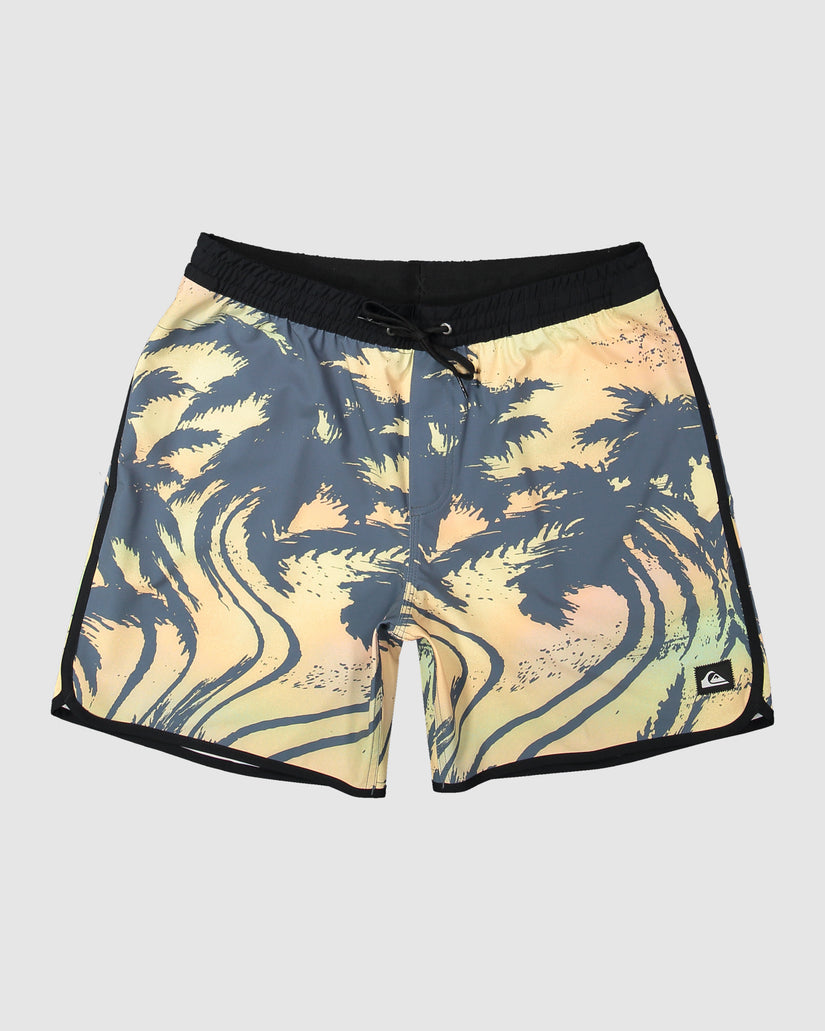 Mens Surfsilk Scallop Volley 17" Swim Shorts