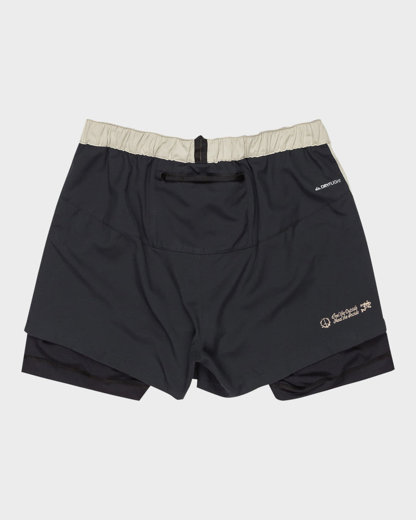 Mens Keep The Pace 14" Training Hybrid Shorts