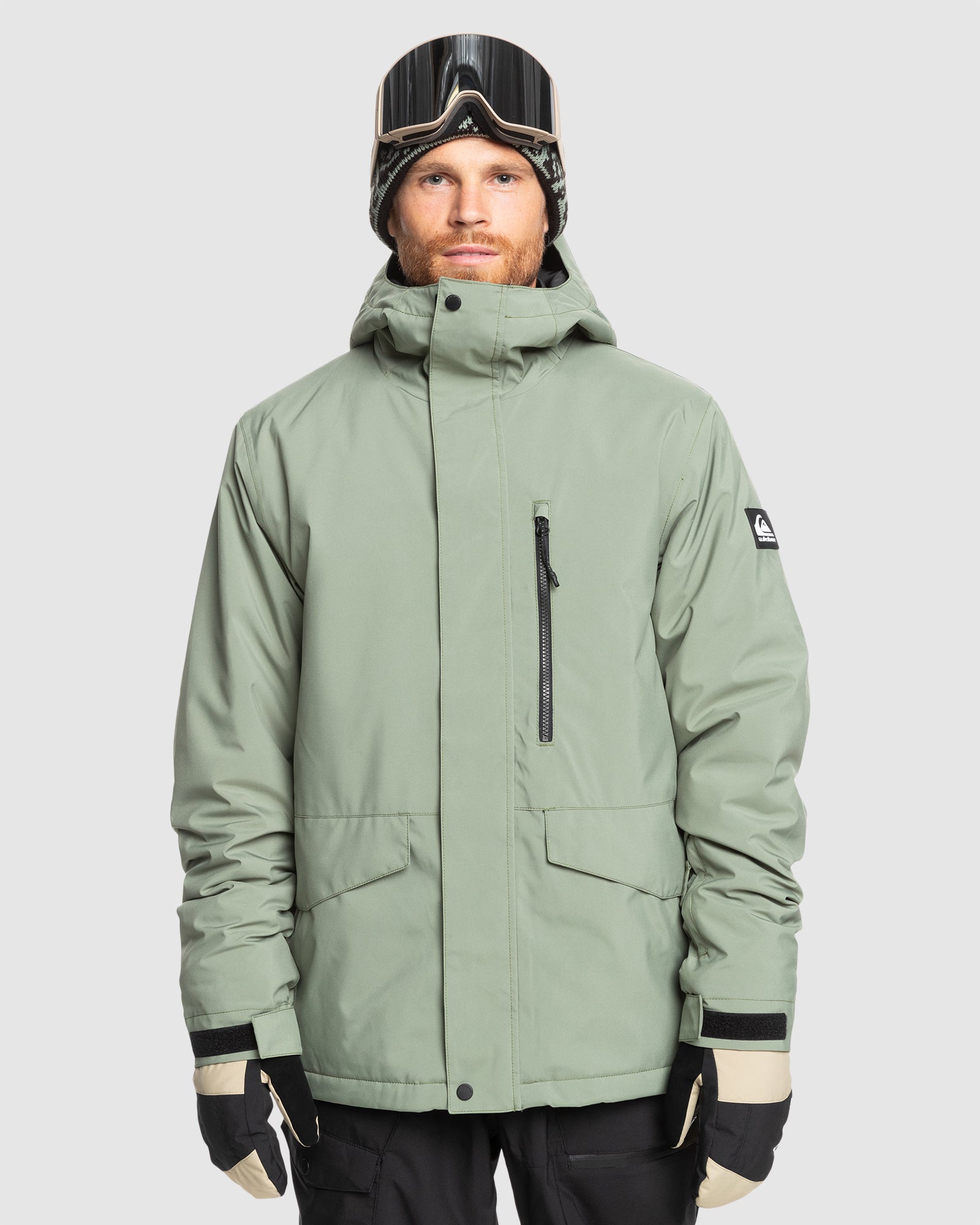 QUIKSILVER Mens Mission Solid Snow Jacket