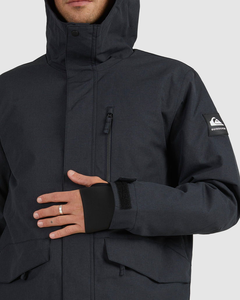 Mens Mission Solid Snow Jacket