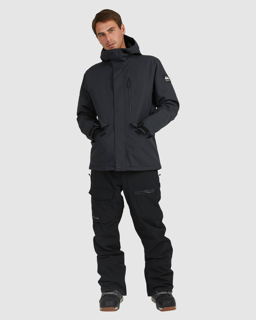 Mens Mission Solid Snow Jacket