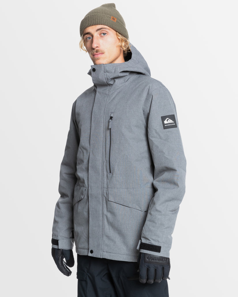 Mens Mission Solid Snow Jacket