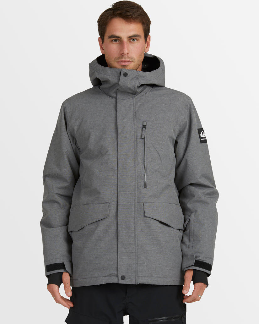 Mens Mission Solid Snow Jacket