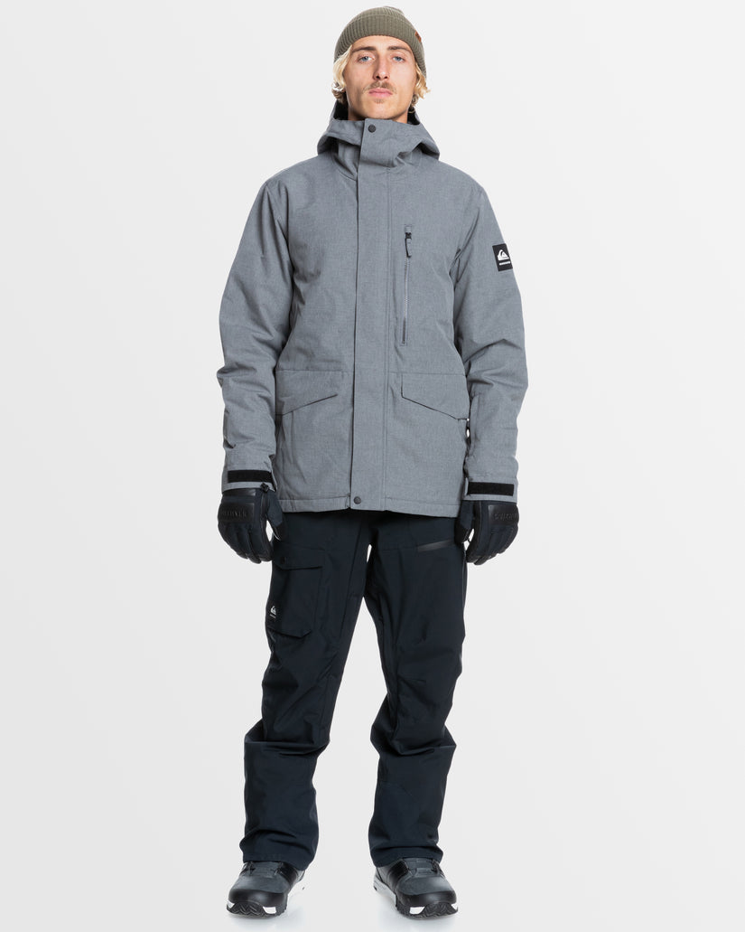 Mens Mission Solid Snow Jacket