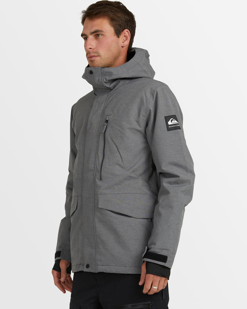 Mens Mission Solid Snow Jacket