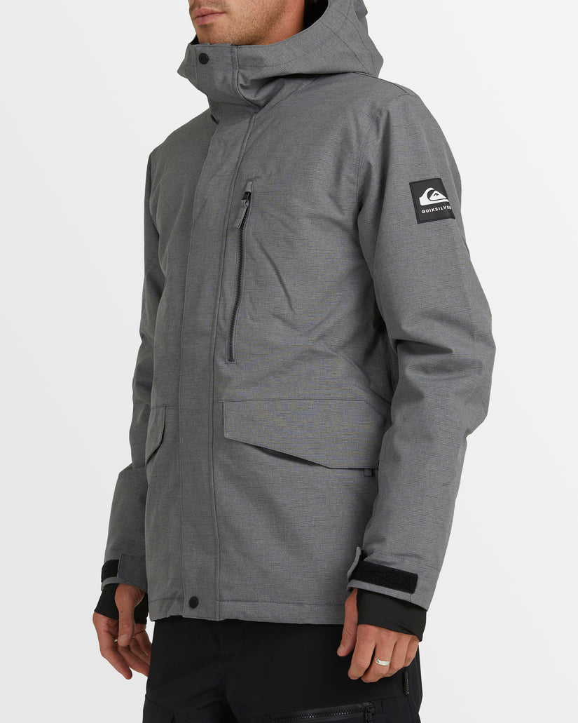 Mens Mission Solid Snow Jacket