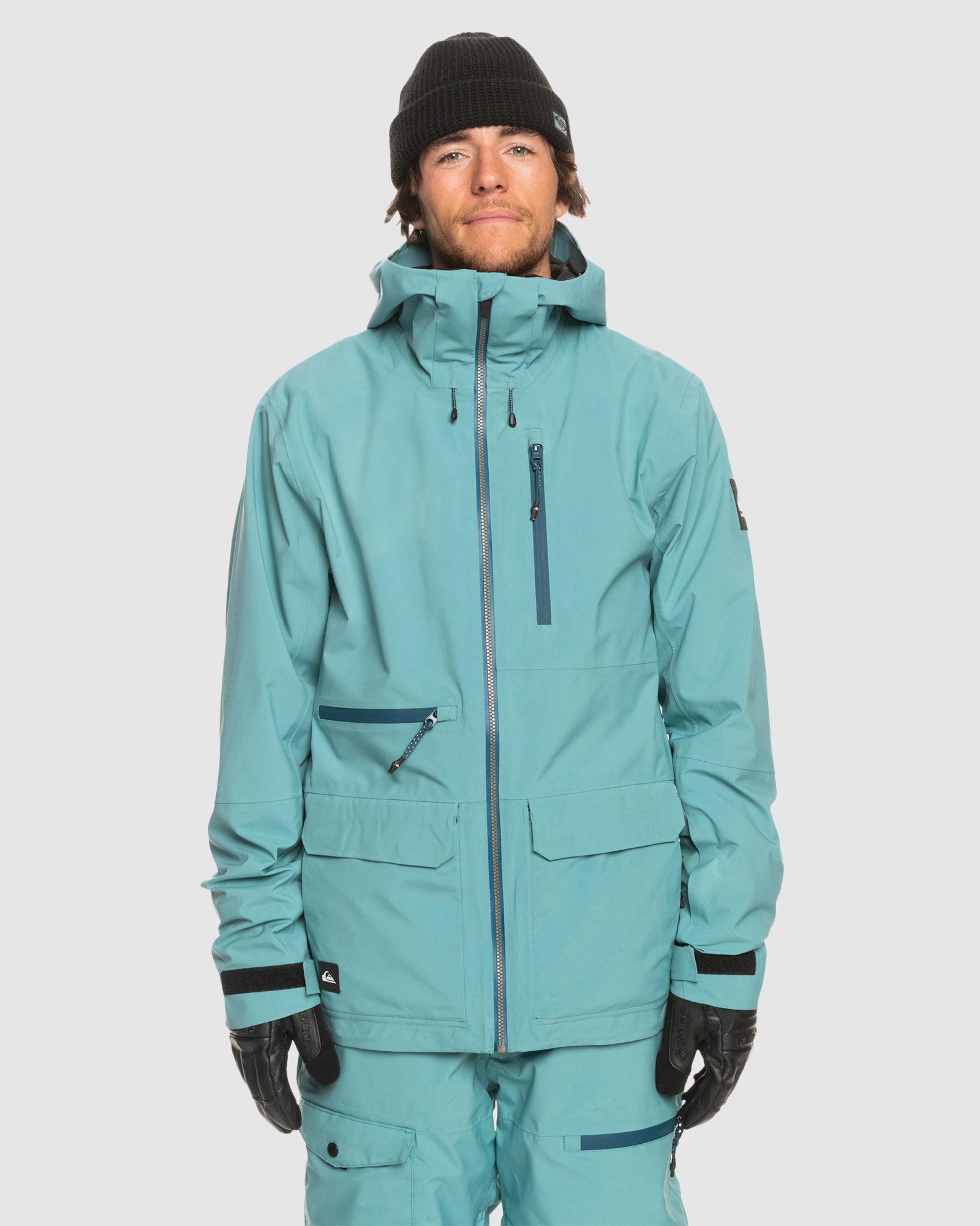 QUIKSILVER Mens Sammy Carlson Stretch Quest Technical Snow Jacket