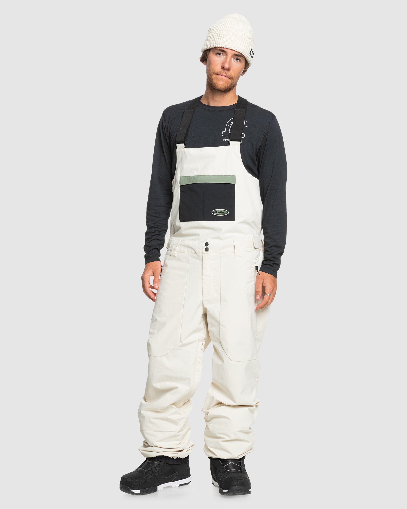 QUIKSILVER Mens Fly High Bib Snow Pants