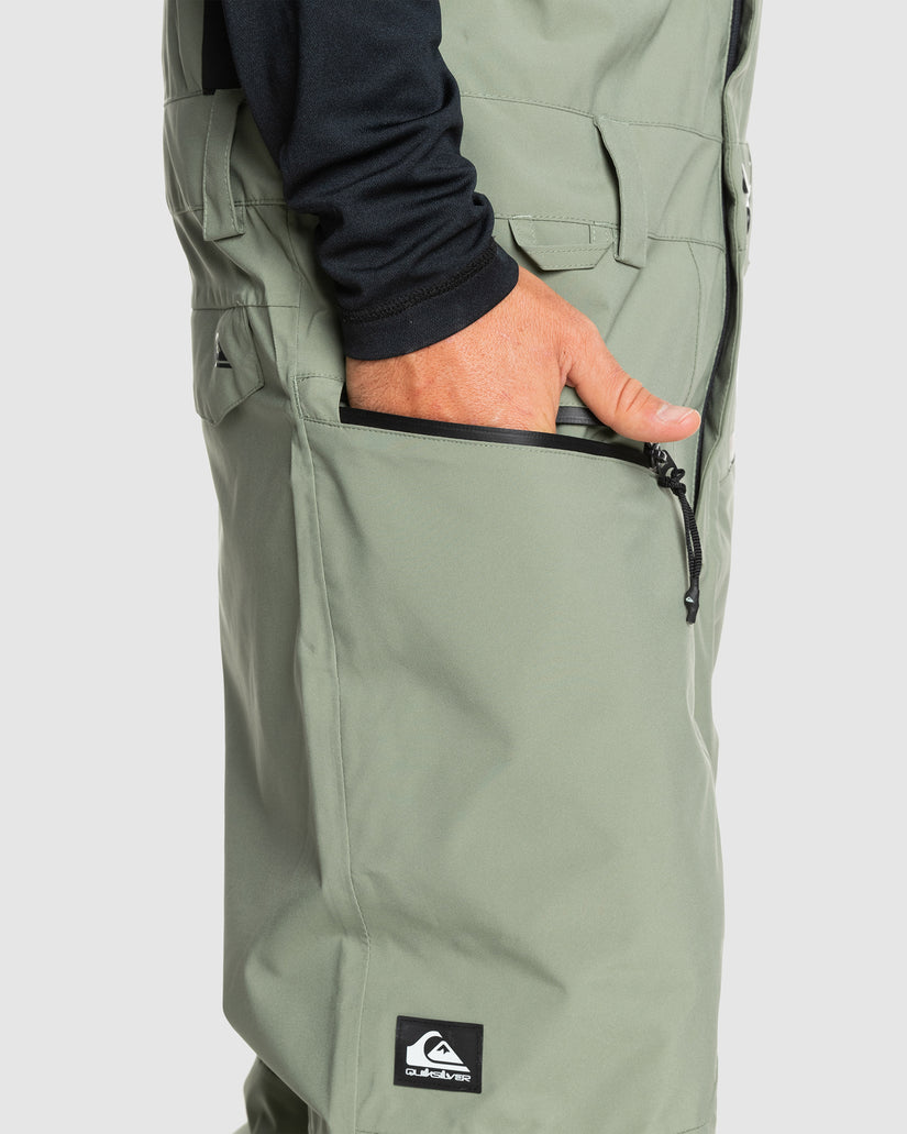 Mens Utility Bib Snow Pants