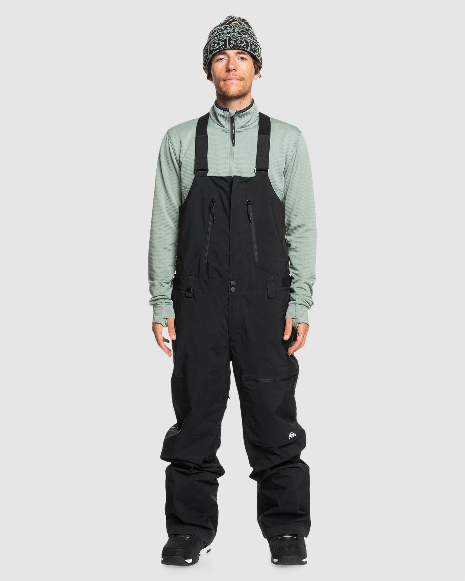 QUIKSILVER Mens Altostratus Stret Gore-Tex Bib Snow Pants