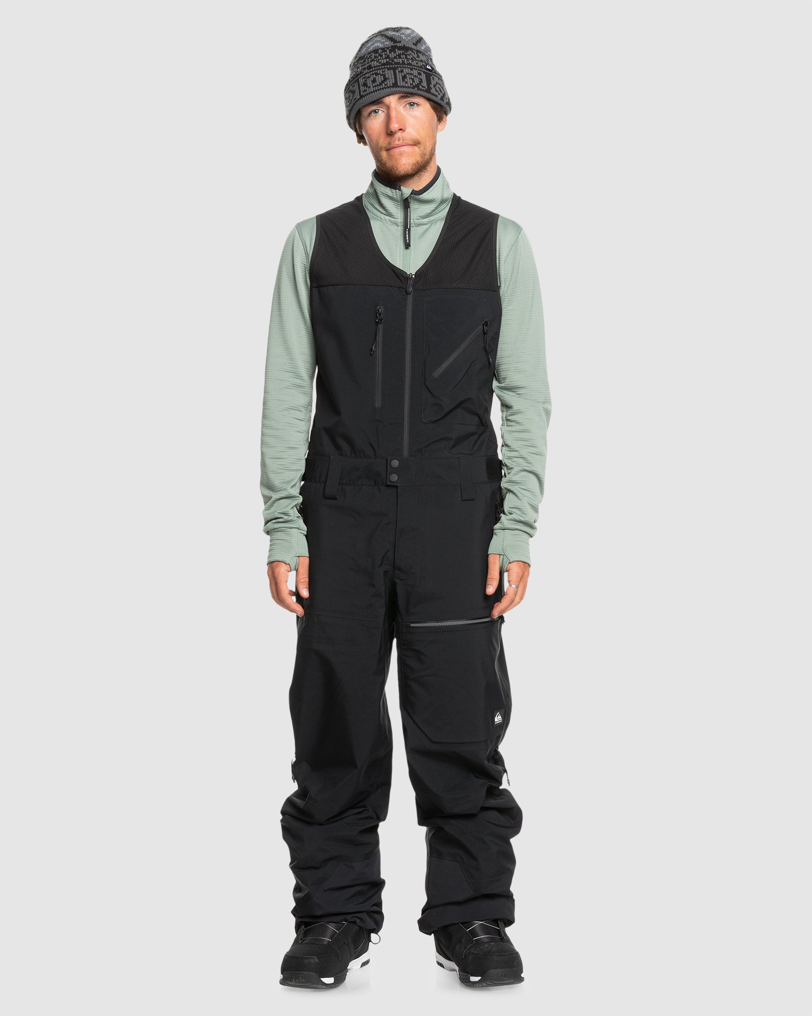 QUIKSILVER Mens Highline Pro 3L Gore-Tex Bib Snow Pants