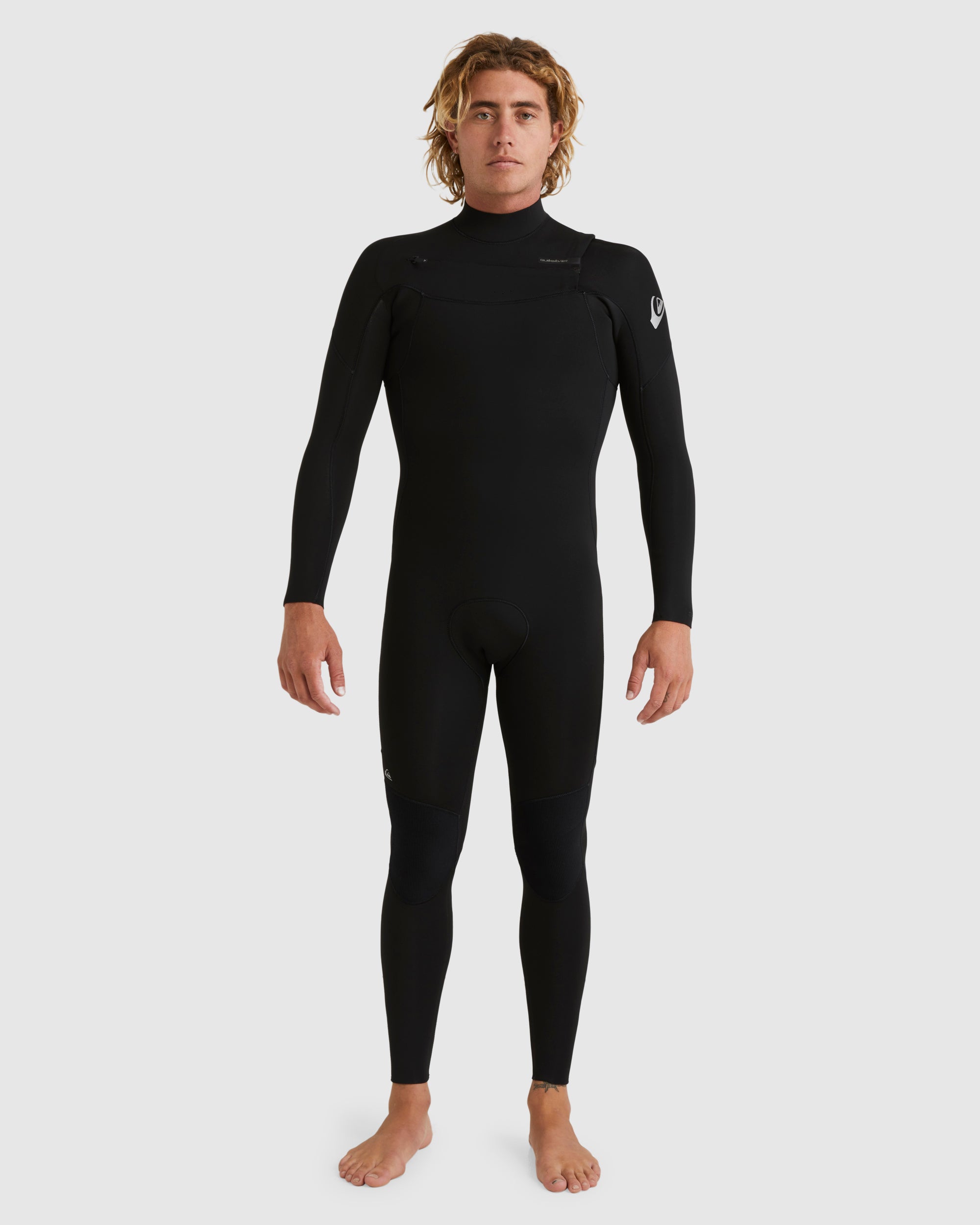 QUIKSILVER Mens 3/2mm Everyday Sessions Chest Zip Wetsuit