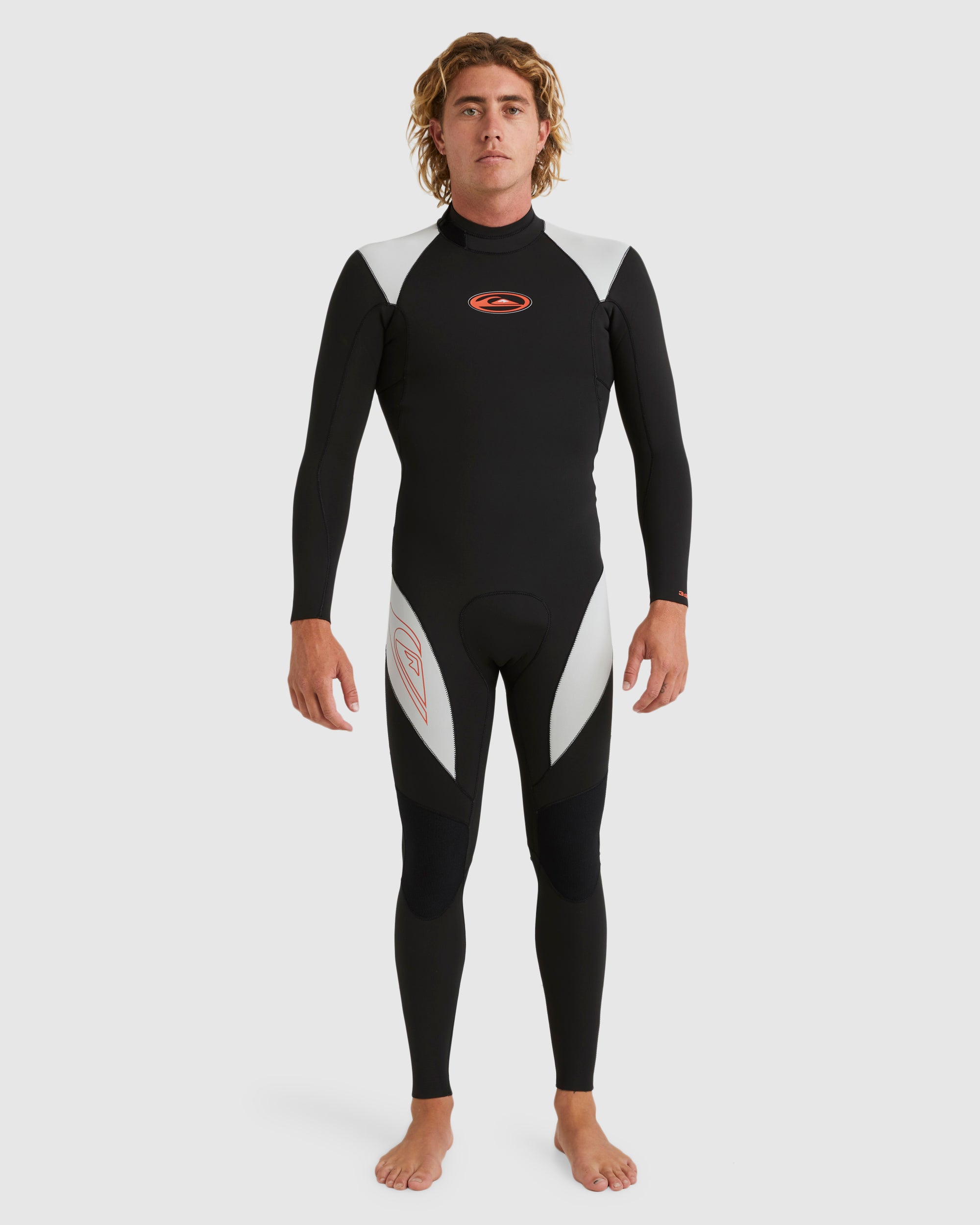 QUIKSILVER Mens 3/2mm Everyday Saturn Back Zip Wetsuit