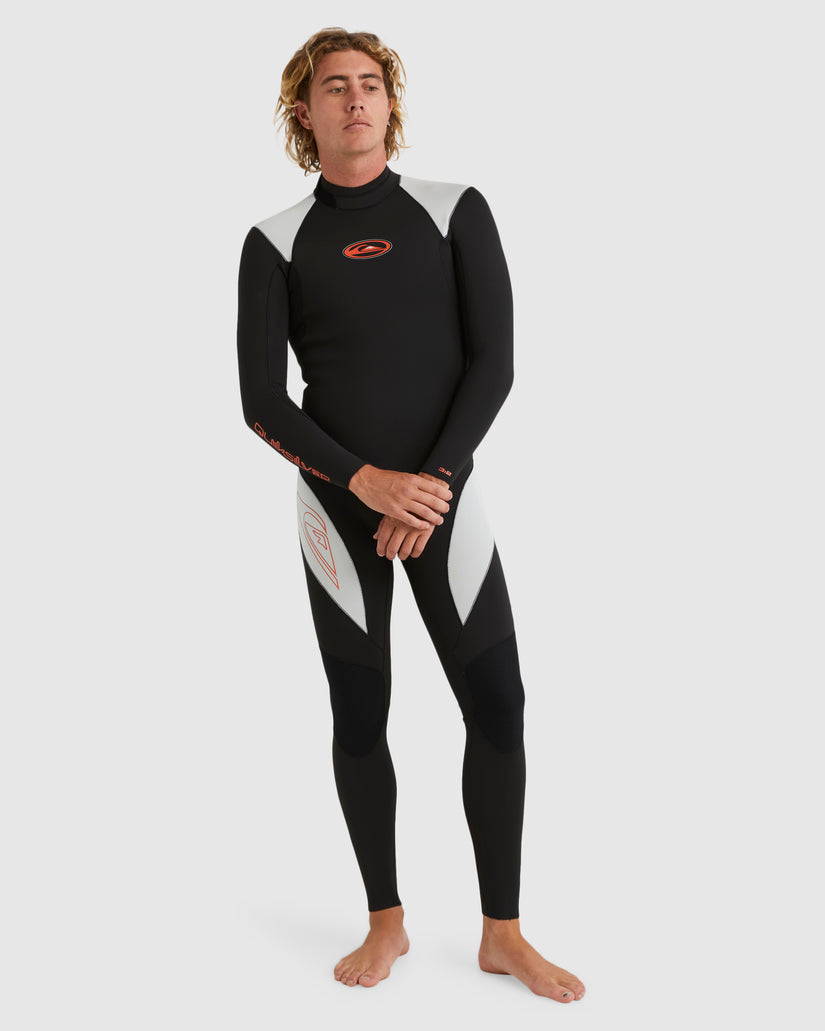 Mens 3/2mm Everyday Saturn Back Zip Wetsuit