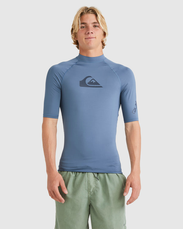 Mens All Time Short Sleeve Upf 50 Rash Vest