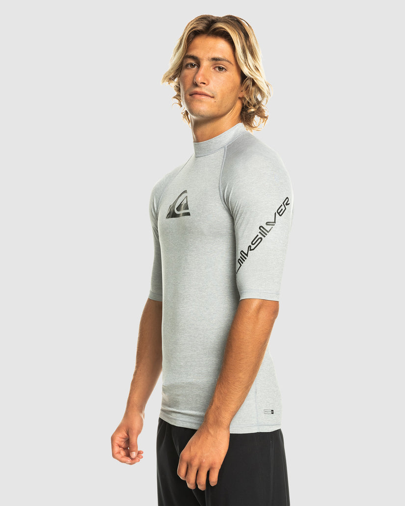 Mens All Time Short Sleeve Upf 50 Rash Vest