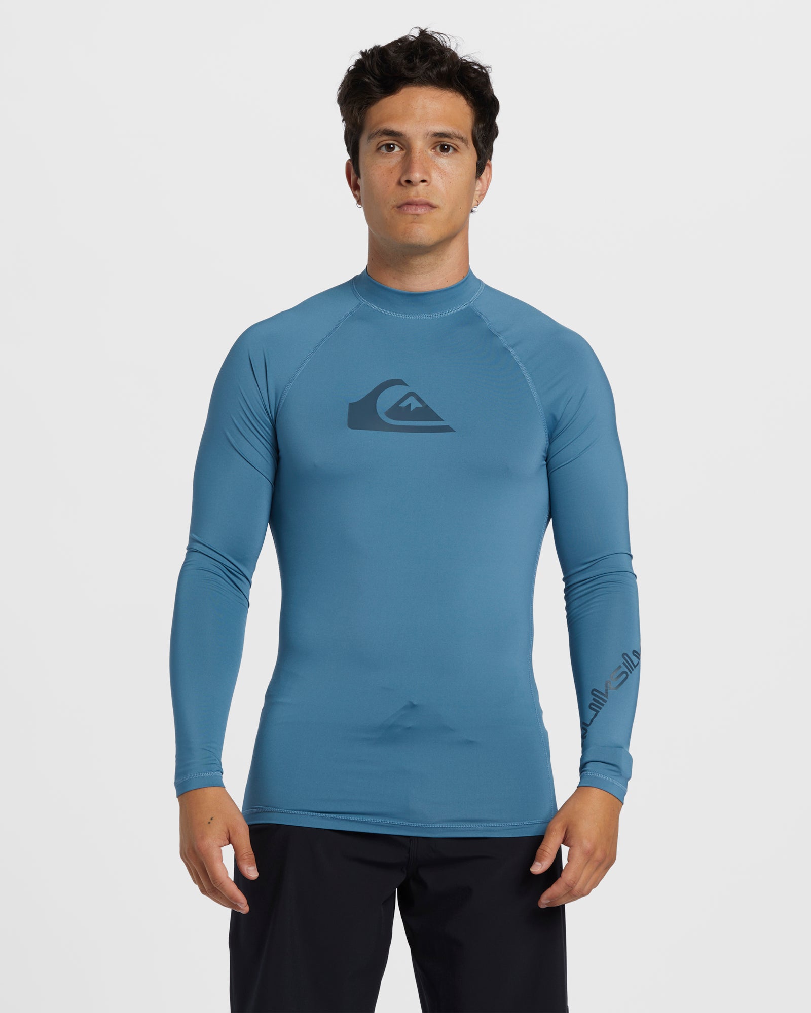 QUIKSILVER Mens All Time Long Sleeve Upf 50 Rash Vest